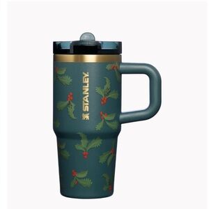 Stanley 14 oz Holiday Botanical Red Green Holly ProTour Flip Straw Tumbler 14oz